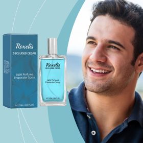 Cedar Blue Eau de Toilette Natural Fresh Long-lasting Scent Pheromone Fragrance for Business Gentlemen Charm Atmosphere Perfume